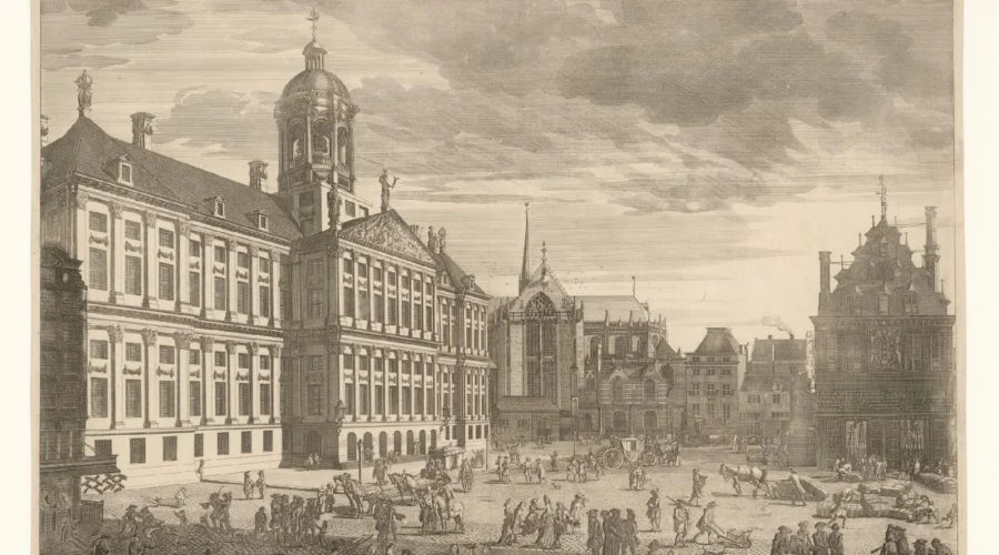 In the Rijksmuseum print cabinets